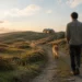 Man walking outdoors with support and a warm refuge for mental health