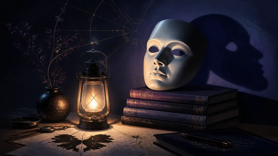Editorial illustration for Best Books About Dark Psychology