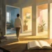 Editorial illustration for Best Books for Personal Transformation