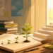 Editorial illustration for Best Books for Growth Mindset for Students