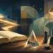 Editorial book illustration for Best Books for Critical Thinking