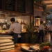 Editorial illustration for Best Books for Restaurant Business