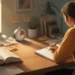 Editorial illustration for Best Books for Procrastination